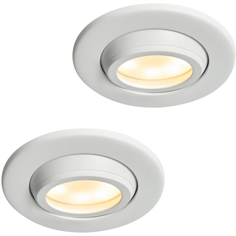 Image of Litecraft Marlowe Fire Rated Tiltable Round&hellip;
