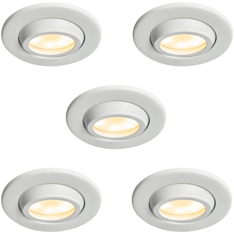 Image of Litecraft Marlowe Fire Rated Tiltable Round&hellip;