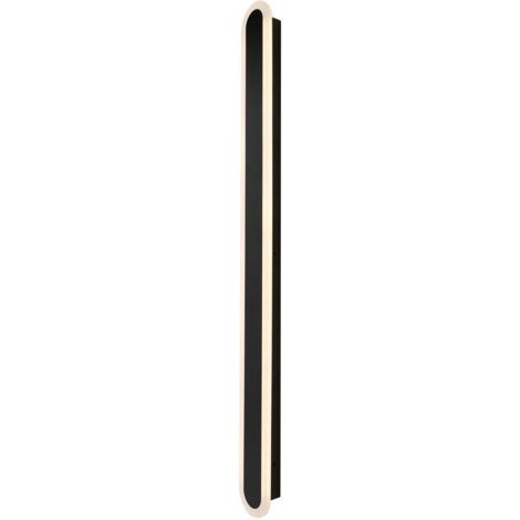 Litecraft Mitali Wall Light Outdoor Linear 24 Watt Integrated CCT LED - Black