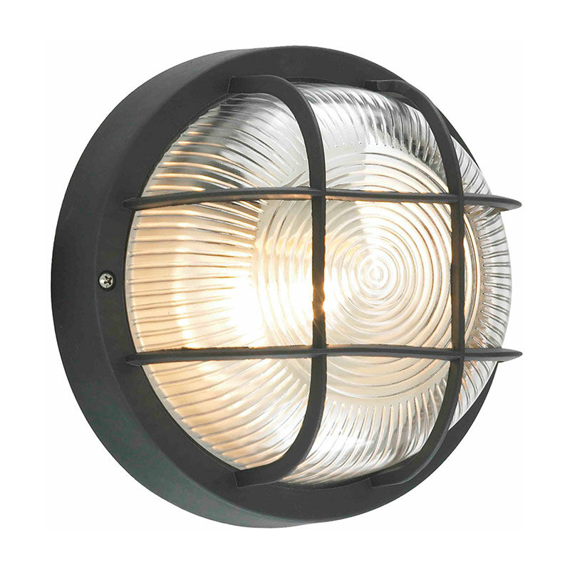 Image of Litecraft Mole Wall Light Outdoor Round&hellip;