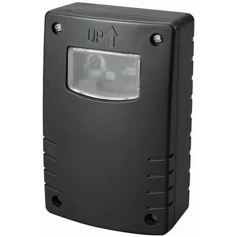 Litecraft Photocell Sensor Outdoor IP44 Rated Security Fitting - Black