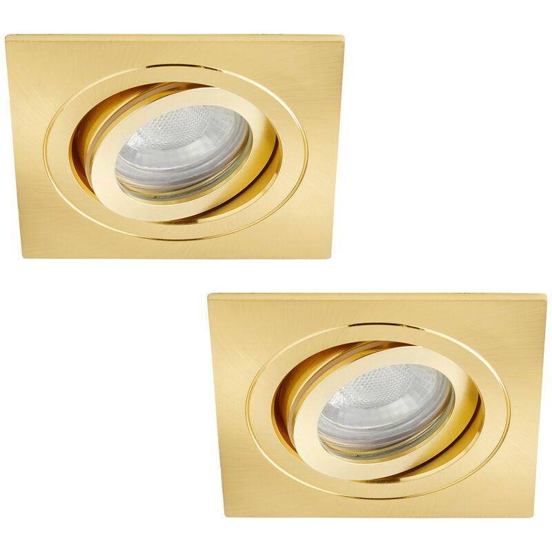 Image of Litecraft - Recessed DownlightsTiltable Square Spotlights&hellip;