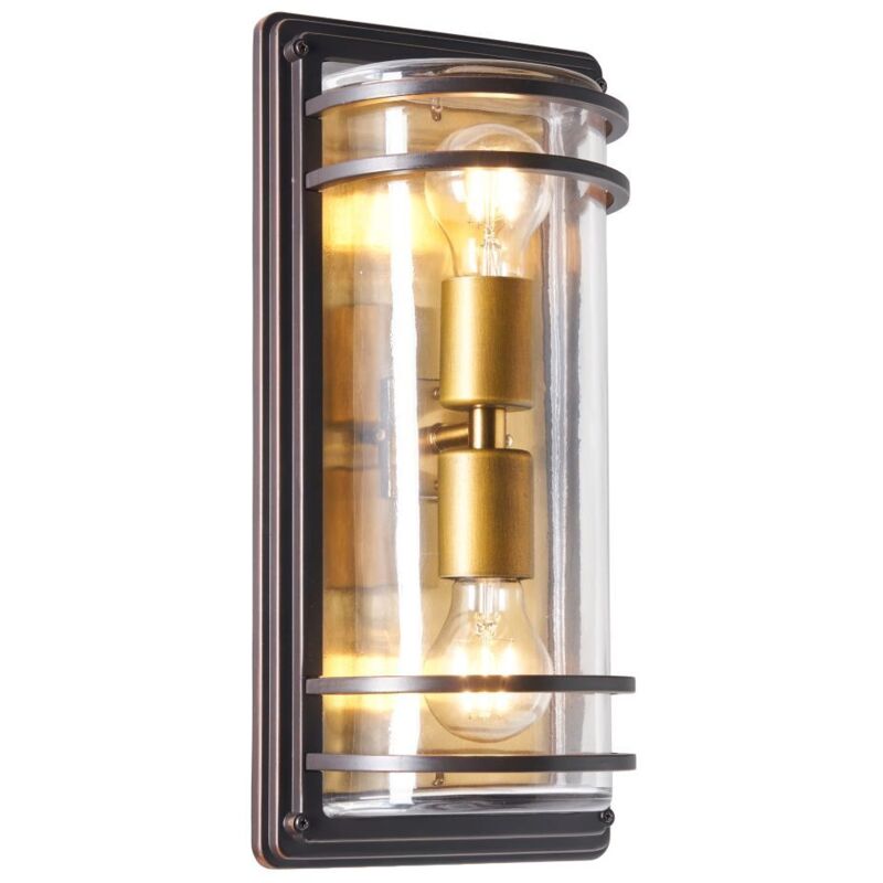 Image of Litecraft Rico Large Outdoor Wall Lantern&hellip;