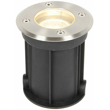 Litecraft Terra Drive Over Light Outdoor Recessed IP67 Fitting - Stainless Steel