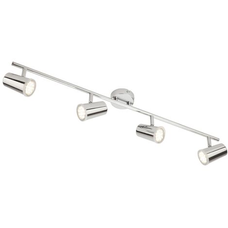 Litecraft Trisha Spotlight Bar Bathroom Adjustable 4 Light - Polished Chrome