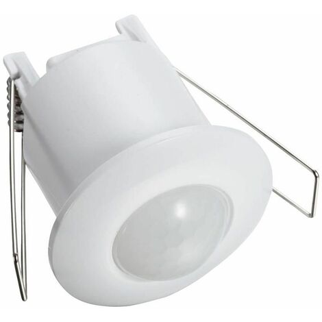Litecraft Tyne 360 Degrees PIR Motion Sensor Outdoor Recessed Mount Fitting - White