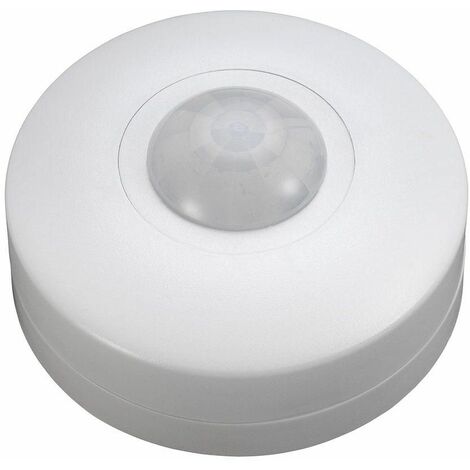 Litecraft Tyne 360 Degrees PIR Motion Sensor Surface Mount Security Fitting - White