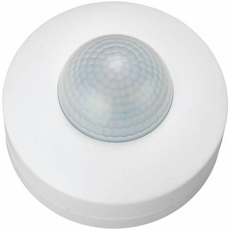 Litecraft Tyne 360 Degrees PIR Motion Sensor With 3 Sensors Security Fitting - White