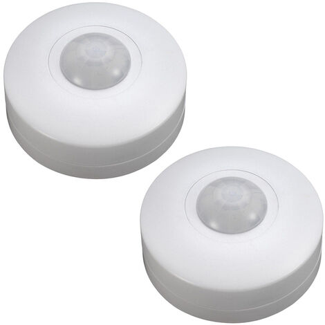Litecraft Tyne 360° Motion Sensor Surface Mount Security Fitting White - 2 Pack