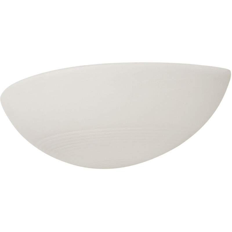 Image of Litecraft Wall Light Ceramic Ribbed Uplighter&hellip;