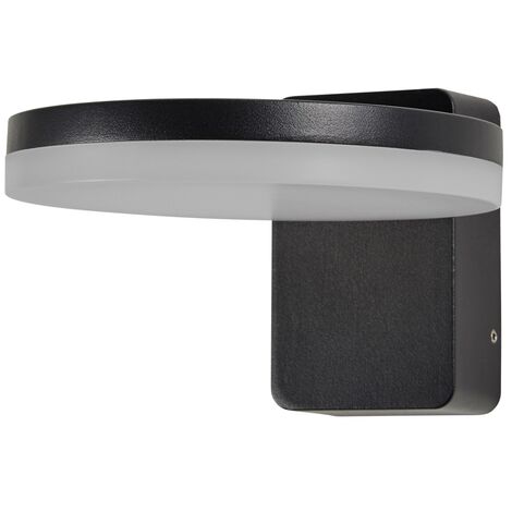 Litecraft Zinnia Wall Light Outdoor 10 Watt LED Fitting - Black