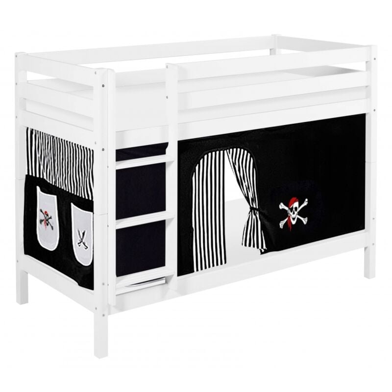 

LITERA DE MADERA BARBA AZUL - Blanco