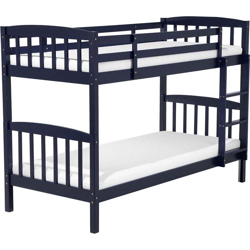 

Litera de madera azul oscuro 90x200 cm REVIN