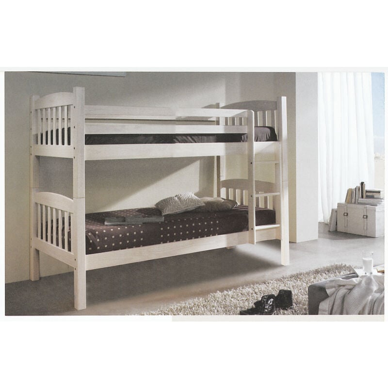 

Litera madera color blanco