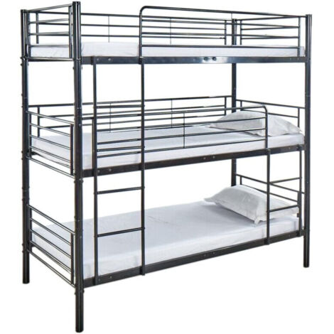 Litera Triple Metalica 90cm