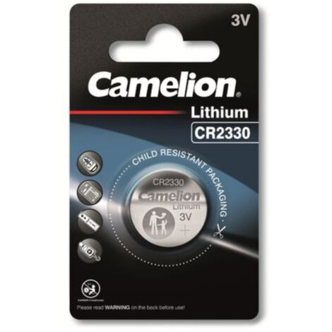 Lithium Batterie Cr2330 3vdc 260mah Camelion (Blister 1 Batterie) Cr2330