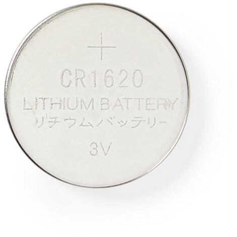 Lithium button cell battery cr1620  3 v dc  5 blister  silver 83704323 83704323 83704323 83704323 83704323