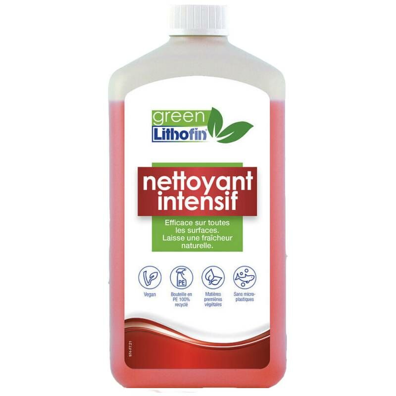 Bio - Nettoyant intensif 1L - Efficace sur toutes les surfaces - Lithofin