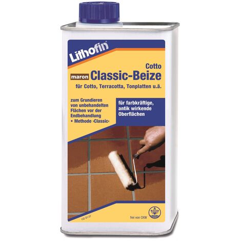LITHOFIN Cotto Classic-Beize maron, 1 Ltr