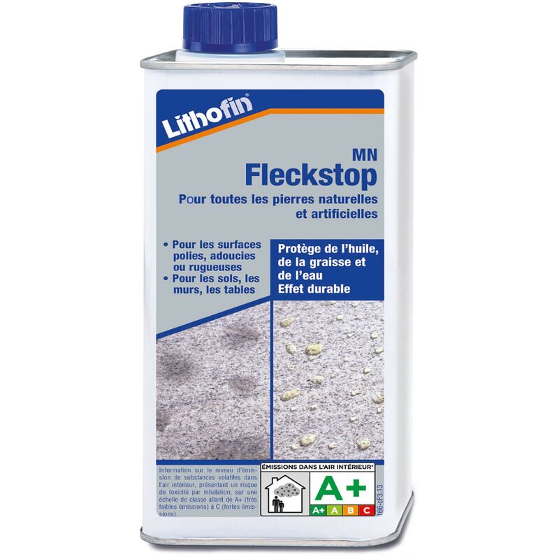 Mn Fleckstop 1 l - Traitement Anti-taches Pierre Naturelle - Lithofin