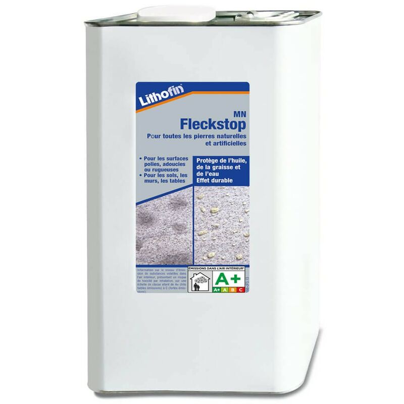 Mn Fleckstop 5 l - Traitement Anti-taches Pierre Naturelle - Lithofin