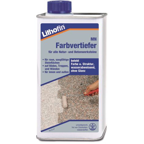 LITHOFIN MN Farbvertiefer für Rauhe Natursteinflächen 1 Ltr