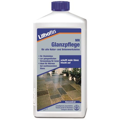 LITHOFIN MN Glanzpflege für Marmorböden und Betonstein 1 Ltr