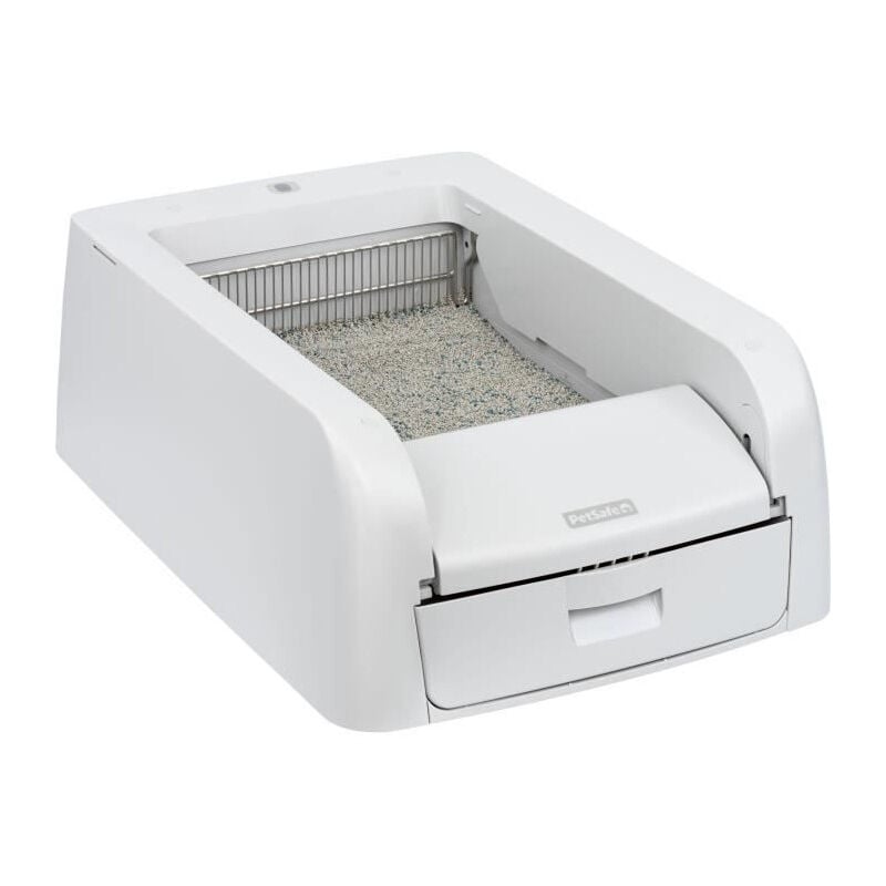 Petsafe - Litiere autonettoyante clumping - Connecté - Blanc