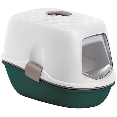 Litière maison de toilettes Furba Vert anglais