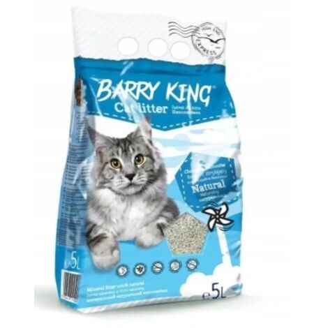 Litière naturelle à grains fins pour chat 5 l