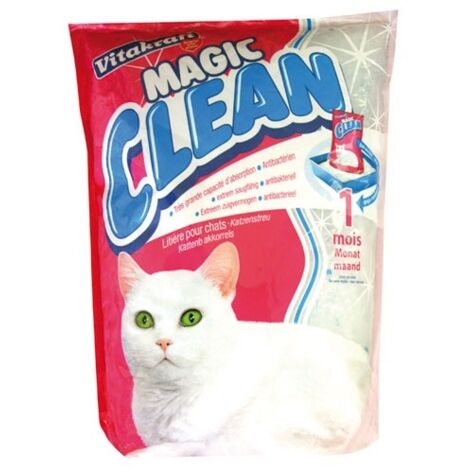 Litière pour chat à base de silice 4.2L – Non agglomérante – Absorption maximale – Neutralise les odeurs jusqu'à 4 semaines – Vitakraft