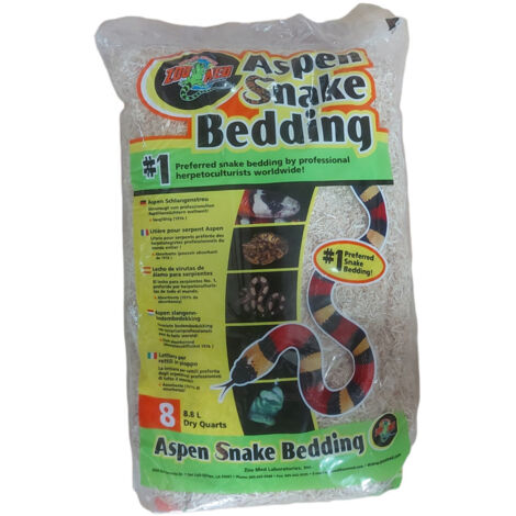 Litière pour serpents Aspen de Zoo Med de 8.8 litres - Zoo Med