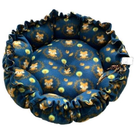 Litière ronde pour chat, nid chaud d'hiver, matelas à cordon pour chiot, coussin XL pour chat et chien, 190 caractères max.