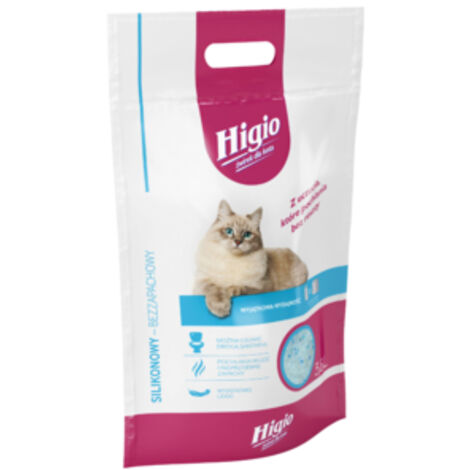 Litière silicone Higio 3,8 l