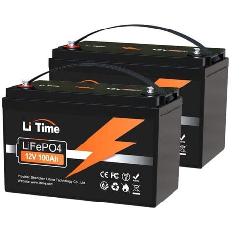 Vatrer 12V 100Ah 150A BMS TM LiFePO4-Batterie, Niedertemperaturschutz  -Vatrer