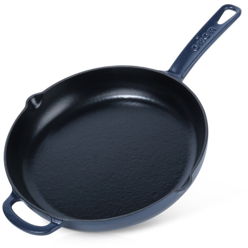 Northix Schwarz Litina Enameled Cast Iron Frying Pan 28 Cm