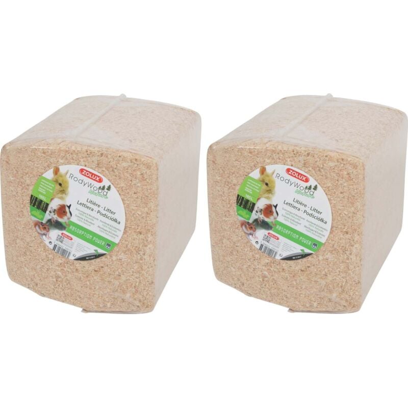 Litière naturelle Rodywood Lot de 2