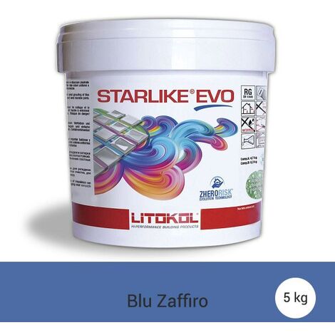 Litokol Starlike EVO Blu Zaffiro C.350 Mortier époxy - 5 kg