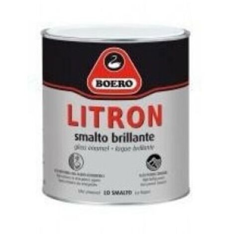 LITRON SMALTO BRILLANTE 750 ML BIANCO- BOERO
