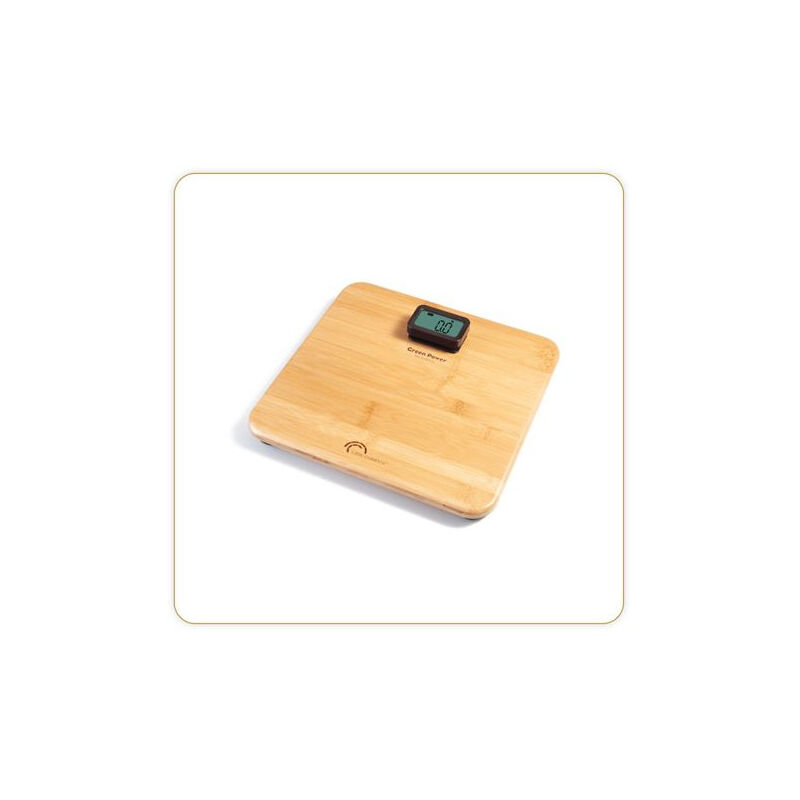 Pèse personne sans piles Little Balance 8419 Kinetic Bambou Zen