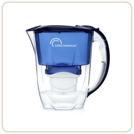 Little Balance 8593 Carafe filtrante bleue 2,8 litres