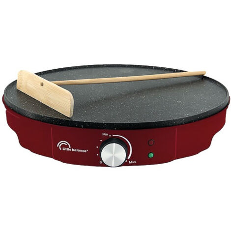 LITTLE BALANCE - CREPIERE HAPPY 30CM 1200W PIMENT