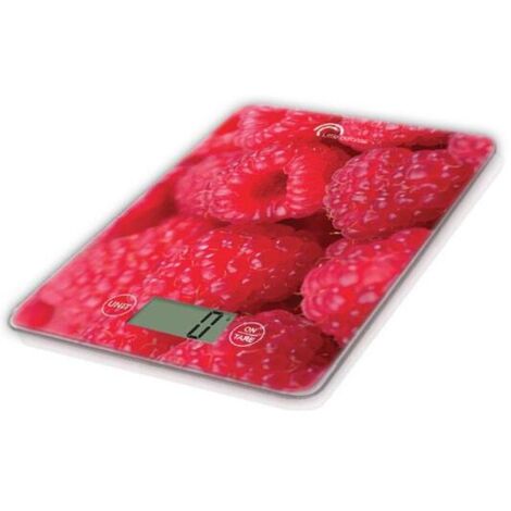 Little Balance Slim Framboise USB Balance de Cuisine Design