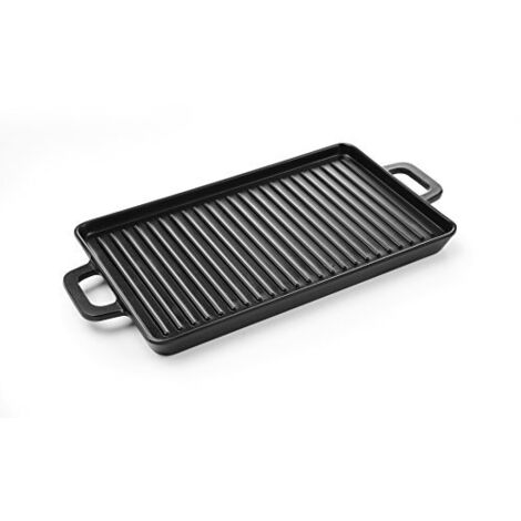 Little Chef Mini teglia rettangolare per presentazione alimenti NERO Hendi 564516