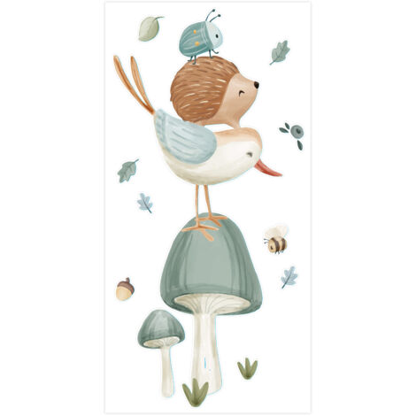 Little Dutch Wandsticker Set Forest Friends (40x80cm)
