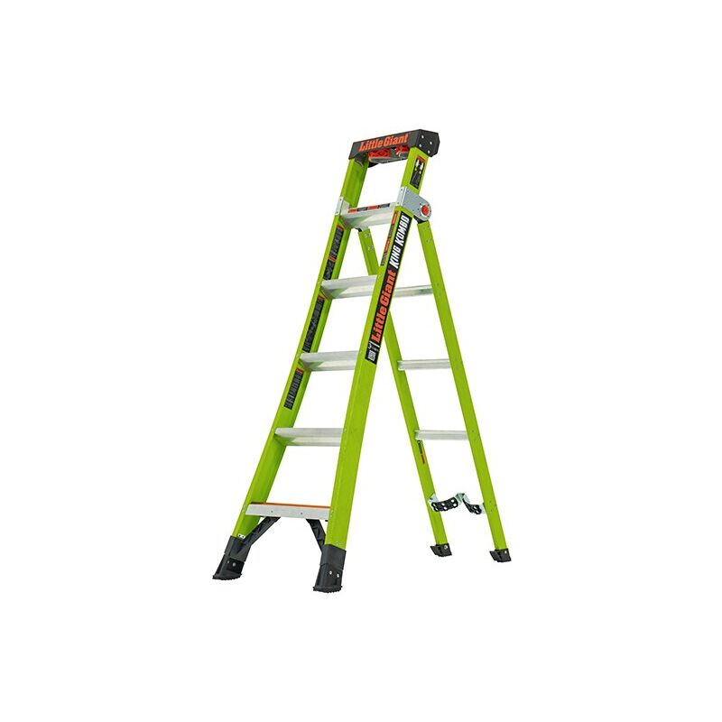 Little Giant - Escabeau fibre de verre king kombo 5 marches LIG-13610