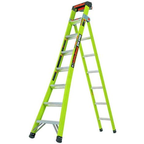 LITTLE GIANT Escabeau en fibre de verre 7 marches KING KOMBO - 13814
