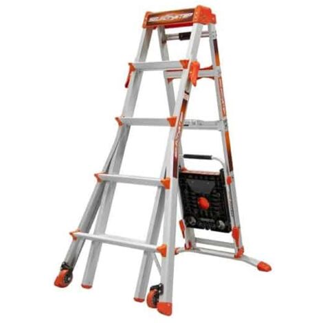 LITTLE GIANT Escabeau SelecStep 5-8 avec AirDeck - LIG 15125