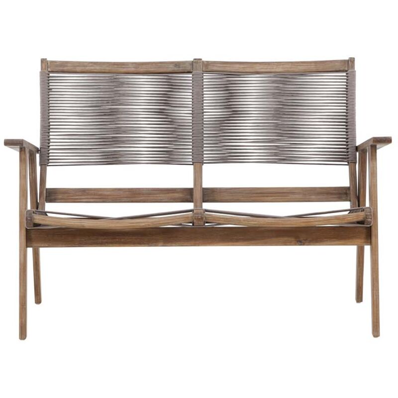 Ebuy24 Little John Gartensofa 2 Pers. Braun.