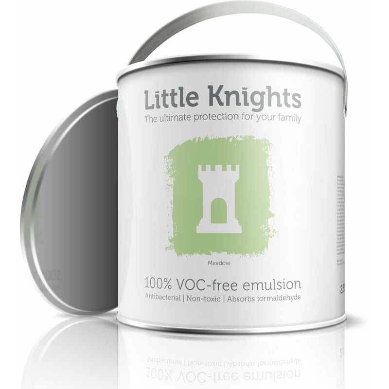 Little Knights - 100% VOC-free Eggshell Emulsion - 2.5L - Meadow - Meadow